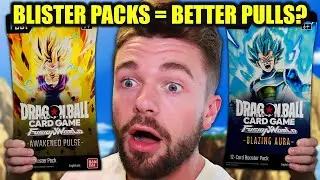 Do Dragon Ball Card Blister Packs Have The BEST Pull Rates?