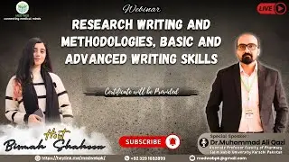 Research Writing & Methodologies | Basic & Advanced Writing Skills Webinar 2025