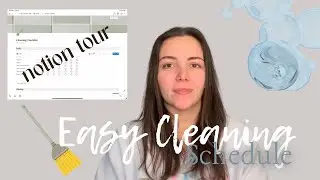 Weekly Cleaning Schedule | Notion Cleaning Hub | Keeping a Tidy Home with a Busy Life