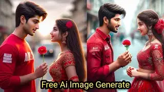 Couple Proposing Ai Photo Editing | Happy rose day ai photo editing | free ai image generator