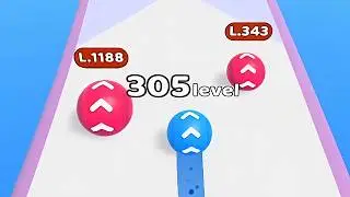 Level Up Balls new ASMR updated android ios walkthrough run 