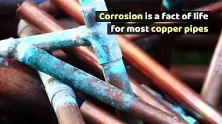 How to Clean Corrosion Off of Copper Pipe Joints