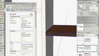 SketchUp Dynamic Components for Cabinets