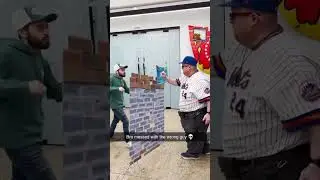 Frank The Tank Practices Building For Fortnite OG At Barstool HQ