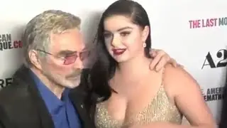FUB | Beautiful ARIEL WINTER & BURT REYNOLDS @ The Last Movie Star Los Angeles film Premiere