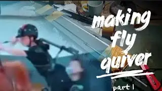 NEW FLYING QUIVER | PEMBUATAN QUIVER MELAYANG PART 1 @ReyleatherCraft 