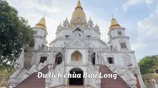 Đầu năm đi Chùa Bửu Long viết thư pháp và nghe âm thanh thiền định| Kim Liên Pi-Vi