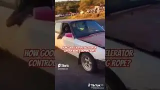 #team no sleep #king katra 👑🔥🔥💯    he is driving  with a skipping rope 😯