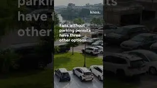 Where to park at Neyland Stadium on game day #tennesseevolunteers #collegefootball #football