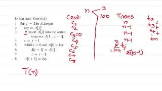 Best Case Analysis of Insertion Sort
