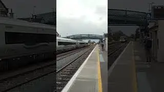 22000 Class passes Kildare at Speed.