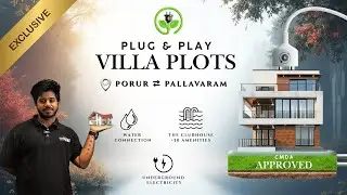 Plug & Play Lake Facing Villa Plots for Sale in Kolapakkam | 98840 27409 | Near Chennai Airport