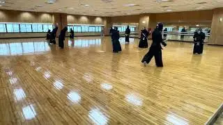 台日土曜剣道稽古会-回り稽古(2026.01.10)