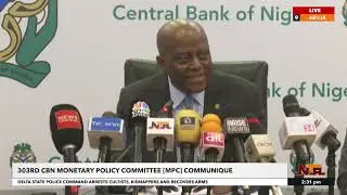 303rd CBN Monetary Policy Committee (MPC) Communique | 25 November 2025 | NTA