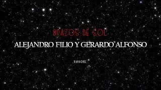 Brazos De Sol - Karaoke - Alejandro Filio & Gerardo Alfonso