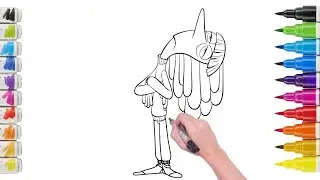 How to Draw Tedio | Inside Out 2 | @DC24-7 Coloring