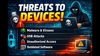 Threats to Devices Explained | Cybersecurity Risks, Malware, USB Attacks & Outdated Software