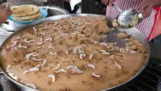 Rawalpindi , Rahat Cafe ki  Mashor Halwa Poori Or Nihari/Rawalpindi food series 10