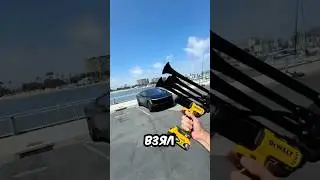 Он СПРЯТАЛ ГУДОК в TESLA CYBERTRUCK&hellip; 🚗 РЕАКЦИЯ ДЕВУШКИ БЕСЦЕННА 😂