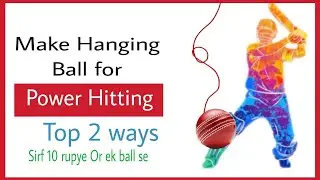 2 ways make hanging ball at home - how to make a hanging ball at home