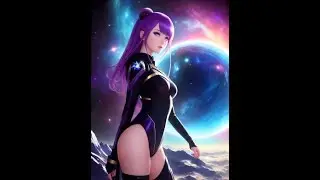 AI - anime girls. Lookbook. Strong and Independent Female Characters.