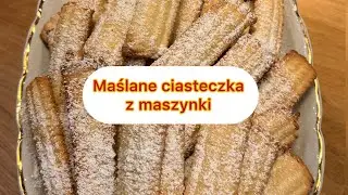 Maślane ciasteczka z maszynki 