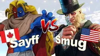 SFV AE S4🔥 Sayff_ (Urien) vs Smug (G) Ranked match