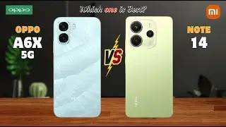Oppo A6X 5G vs Redmi Note 14 4G⚡full Details