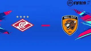 Gameplay Fifa 19 - Spartak Moscow - Hull City - Stadium Cup (Round 2)