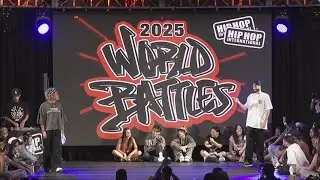 (L)The Crown (USA) vs (R)Fullout (USA) | Top 4 | 2025 1vs1 All Styles World Battles
