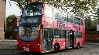 London Bus Route 231 - Enfield Chase to Turnpike Lane - Subtitles