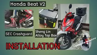 Установка алюминиевого кузова и Crashguard || Motorcycle || HeavyDuty pero magaan By 14Brian MarkTV
