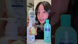 Japanese dandruff shampoos 🧼- which is right for you? 🧐 #jbeauty #dandruff #dandruffshampoo