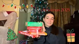 what I got for christmas 2025🎄