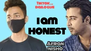 I am honest | afran nisho new funny  dialogue | BD Natok 2021 | Tiktok | Liton 3d