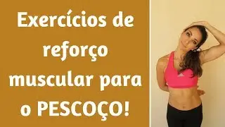 Exercícios de reforço muscular para o pescoço! 😀👇