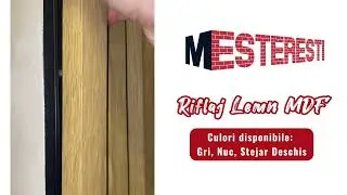 Riflaj MDF cu profil montaj Selena - Pentru amenajarea unei locuințe cu stil - Meșterești