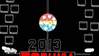 2013 New Year&rsquo;s Time Square Animation