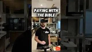 I BOUGHT CHIPOTLE WITH A BIBLE #God #shorts #bible