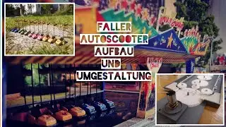 Faller Autoscooter / Aufbau und Umgestaltung / H0