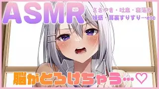 【A/S/M/R】絶/頂/さ/さ/や/き【快眠,安眠導入,リラックス効果】【Sleep Guaranteed / Brain melting / Whisper】【にじさんじ / 樋口楓】
