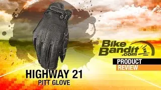 Highway 21 Pitt Motorcycle Glove | BikeBandit.com