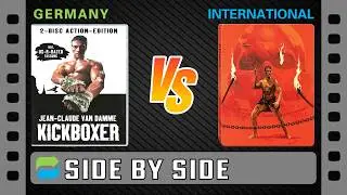 Kickboxer (1989) &ndash; Side by Side Comparison &ndash; 🇩🇪 German Cut vs. 🇺🇸 International Cut (Lionsgate)