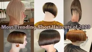 Stylish Short Bob Haircuts With Nape Shave|Best Ideas for Bob Haircuts With Nape Shaved|New Trend