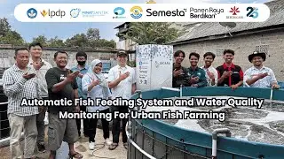 Automatic Fish Feeding System and Water Quality Monitoring For Urban Fish Farming (HD Version).