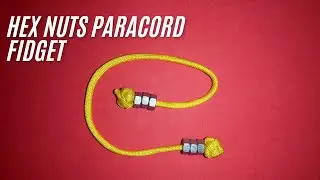Paracord Hex Nuts Belgeri Fidget with Diamond Knots| Easy DIY Tutorial
