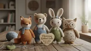&ldquo;Charming Knitted Dolls Handcrafted with Love&rdquo;