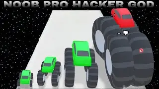 Amazing Gameplay 😍|NOOB VS PRO VS HACKER VS GOD in Wheel Scale 