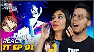 DESASTRE LOGO NO INÍCIO! OS CAÇADORES VIRARAM A CAÇA! - REACT SOLO LEVELING 1°T EP 01