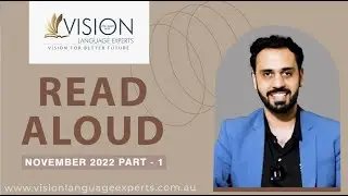PTE Speaking Read Aloud - Vision Language Australia